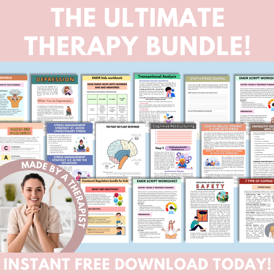 200+ Therapy Bundle (FREE TODAY)